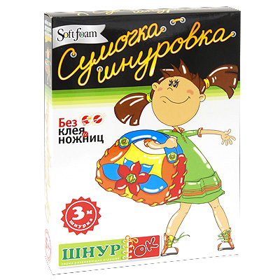 Сумочка-шнуровка "Цветок" 27 см х 4 см инфо 13991b.