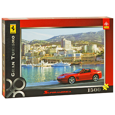 Ferrari Superamerica Пазл, 1500 элементов Пазл , Картон Элементов: 1500 Trefl Puzzle; Польша 2009 г ; Артикул: 26082; Упаковка: Коробка Не рекомендуется детям до 3-х лет инфо 12852c.