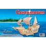 Сборная деревянная модель "Санта Мария" см Состав Элементы для сборки инфо 11666d.