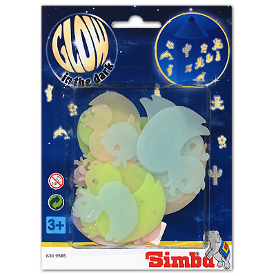 Светящиеся наклейки-ночники Серия: Glow in the dark инфо 13380d.