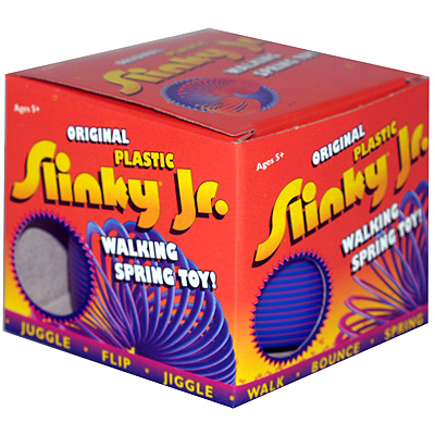 Пружинка "Slinky mini", цвет: сине-фиолетовый пружинкой Диаметр пружины: 6 см инфо 1381e.