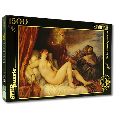 Даная (Тициано Вичеллио) Пазл, 1500 элементов Серия: Russian Museum Collection инфо 1542e.