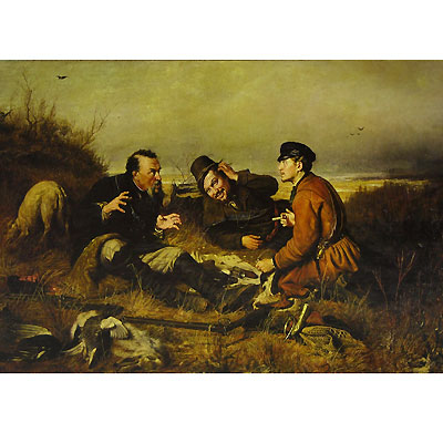 Охотники на привале (В Г Перов) Пазл, 1500 элементов Серия: Russian Museum Collection инфо 1544e.