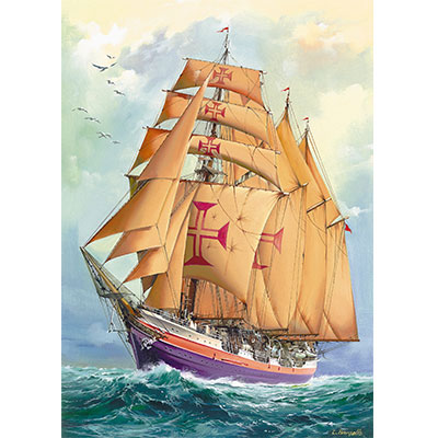 Парусник Пазл, 2000 элементов Серия: Art collection инфо 1622e.
