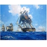 Историческое морское сражение Пазл, 2000 элементов Пазл , Картон Элементов: 2000 Ravensburger; Германия 2008 г ; Артикул: 166725 инфо 1627e.
