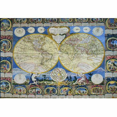 Карта земли 1788 года Пазл, 2000 элементов Пазл , Картон Элементов: 2000 Trefl Puzzle; Польша 2009 г ; Артикул: 27025; Упаковка: Коробка Не рекомендуется детям до 3-х лет инфо 1636e.