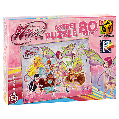 Winx Club: Текна Пазл, 80 элементов Серия: Winx Club инфо 1661e.