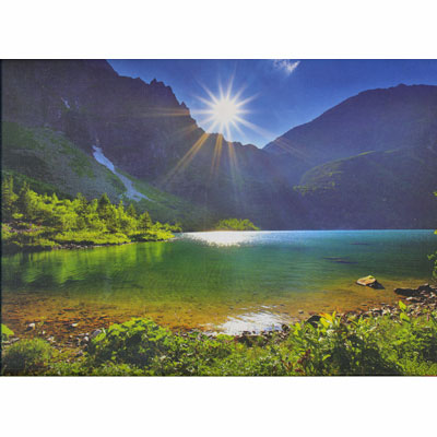 Озеро Морское око, Татры Пазл, 1000 элементов Пазл , Картон Элементов: 1000 Trefl Puzzle; Польша 2009 г ; Артикул: 10202; Упаковка: Коробка Не рекомендуется детям до 3-х лет инфо 1883e.