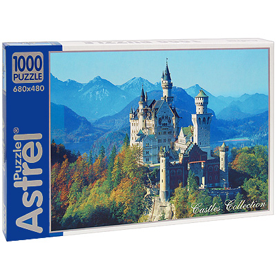 Бавария Замок Нойшванштайн Пазл, 1000 элементов Серия: Castles Collection инфо 1903e.