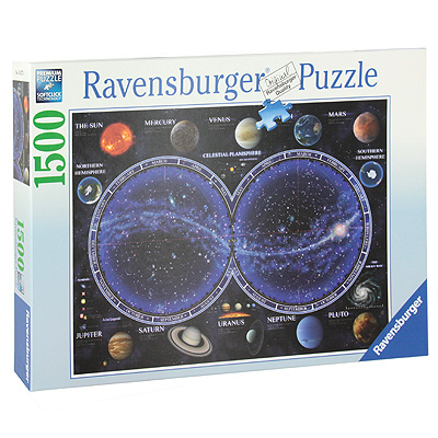 Карта звездного неба Пазл, 1500 элементов Серия: Premium Puzzle инфо 1911e.