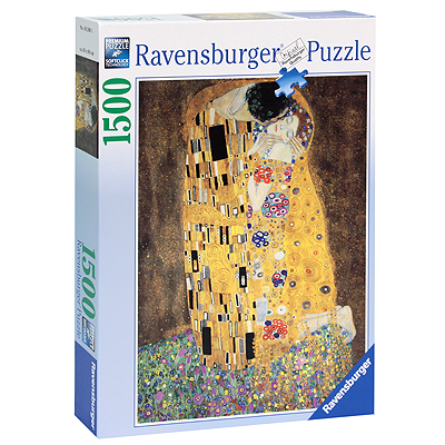 Поцелуй (Густав Климт) Пазл, 1500 элементов Серия: Premium Puzzle инфо 1912e.