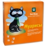 Набор для создания муариса "Морж Жорж" Пряжа, выкройки, картон, пошаговая инструкция инфо 2211e.