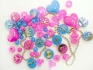 Набор цветных бусинок "Funky Beads" 6087 1 8 м, цепочка 45 см инфо 2459e.