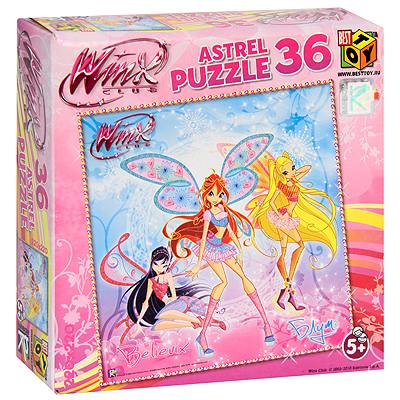 Winx Club: Блум Пазл, 36 элементов Серия: Winx Club инфо 2579e.