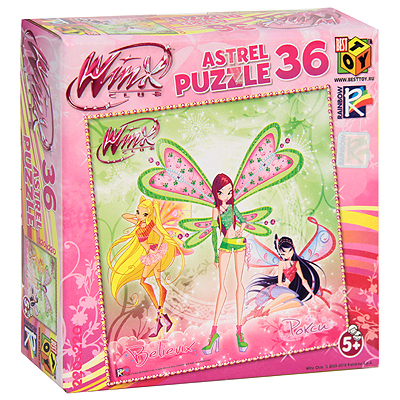 Winx Club: Рокси Пазл, 36 элементов Серия: Winx Club инфо 2580e.