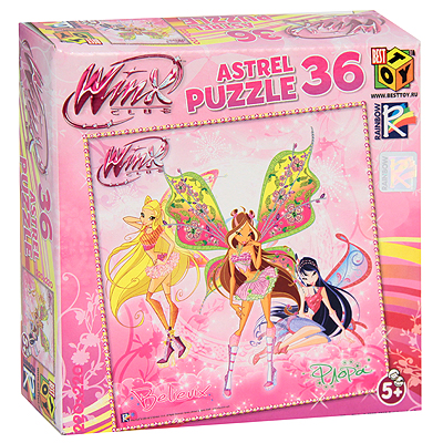 Winx Club: Флора Пазл, 36 элементов Серия: Winx Club инфо 2581e.