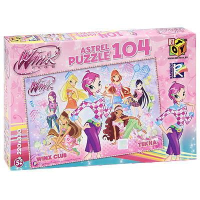 Winx Club: Текна Пазл, 104 элемента Серия: Winx Club инфо 2605e.