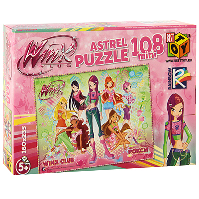 Winx Club: Рокси Пазл, 108 элементов Серия: Winx Club инфо 2618e.