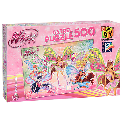 Winx Club: Флора Пазл, 500 элементов Серия: Winx Club инфо 2628e.
