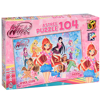 Winx Club: Блум Пазл, 104 элемента Серия: Winx Club инфо 2631e.